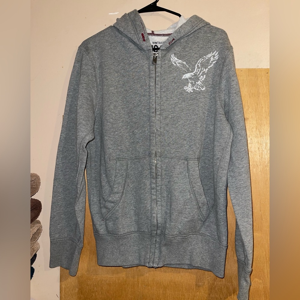 American Eagle full zip hoodie - Picture 1 of 4
